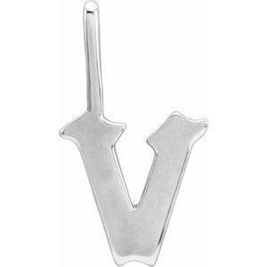 Gothic Letter Pendant