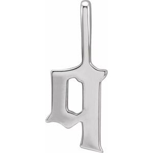 Gothic Letter Pendant