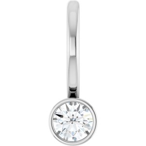 Natural Diamond 1/5 CT Charm/Pendant