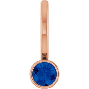 Natural Diamond & Gemstone Charm Pendant