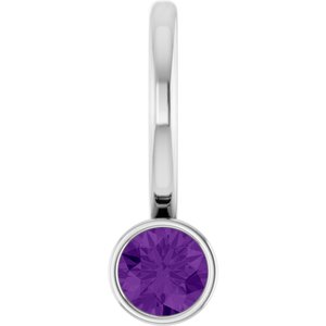 Natural Diamond & Gemstone Charm Pendant