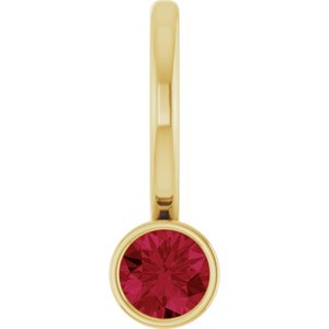 Natural Ruby Charm/Pendant