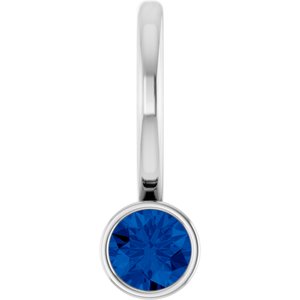 Natural Diamond & Gemstone Charm Pendant