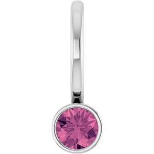 Natural Diamond & Gemstone Charm Pendant