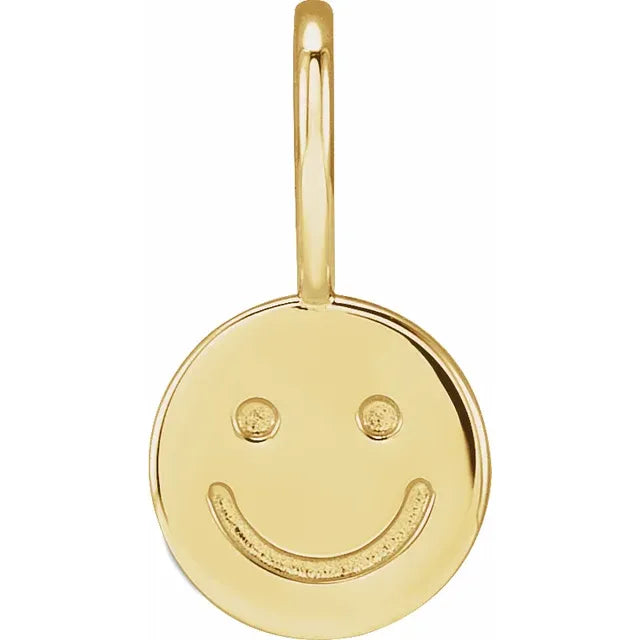 Smiley Face Charm Pendant