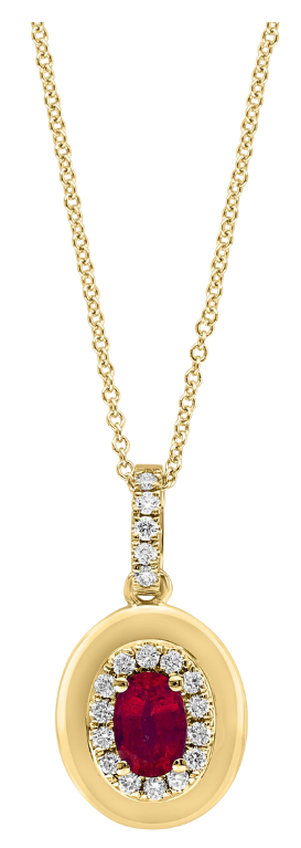Pivoine Impériale, Ruby & Diamonds Necklace