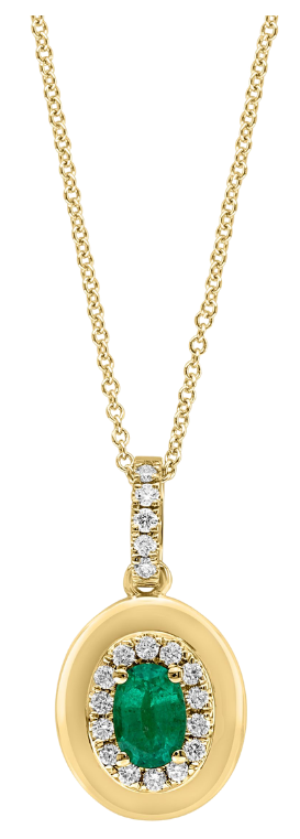 Secret de Rambouillet, Emerald & Diamonds Necklace