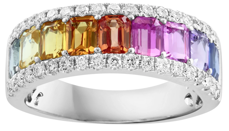 Ciel de Carnaval Rainbow Ring