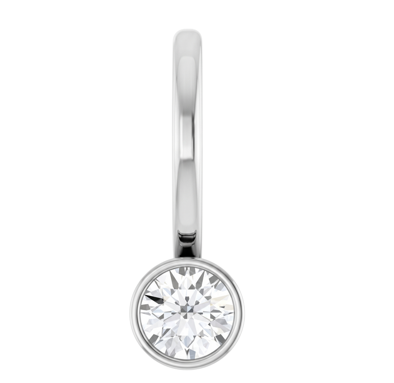 La Précieuse, Natural Gemstone Solitaire Pendant