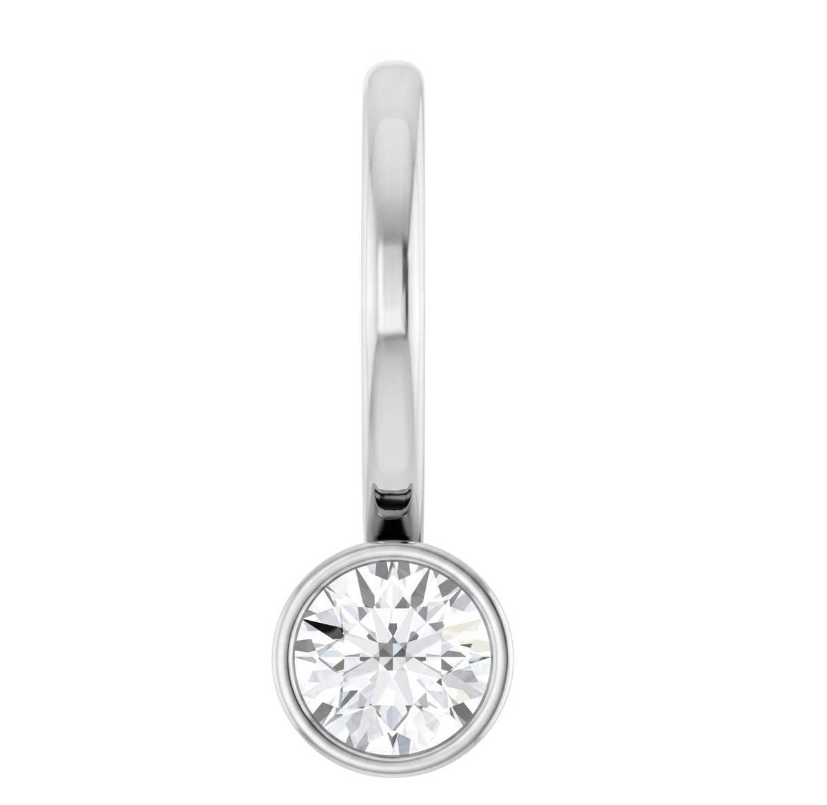 La Précieuse, Natural Gemstone Solitaire Pendant