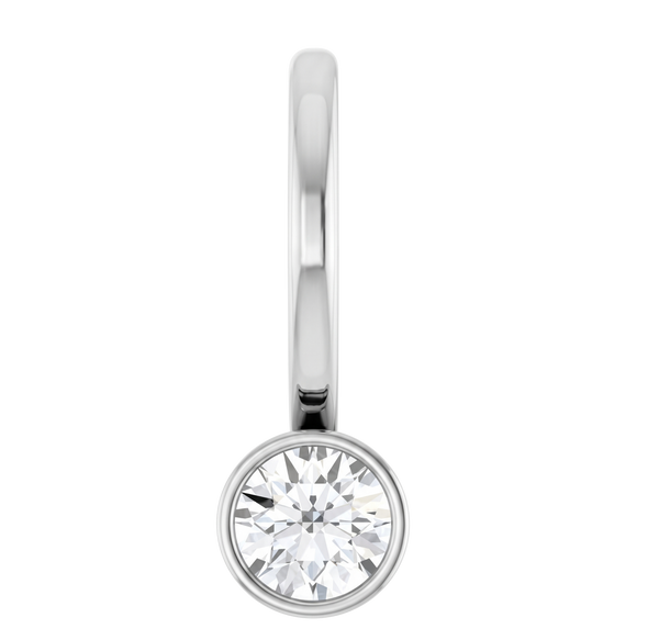 La Précieuse, Natural Gemstone Solitaire Pendant