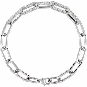 14K White Gold