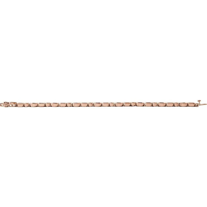 Prismes De La Côte D'Azur, Lab-Grown Diamond Tennis Bracelet