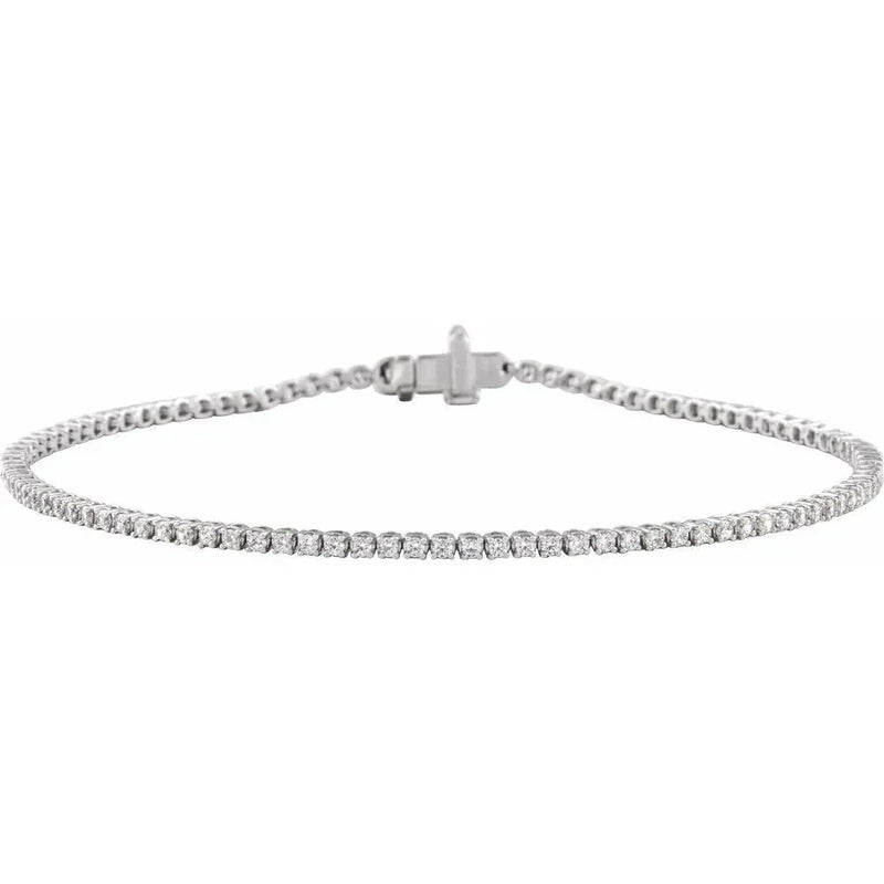 Princesse du Chateau №1, Diamond Tennis Bracelet