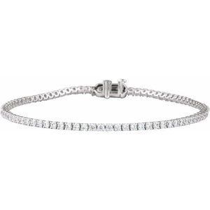 14K White Gold