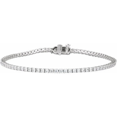Princesse du Chateau №2, Diamond Tennis Bracelet