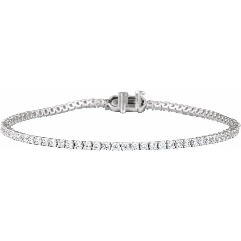 Princesse du Chateau №2, Diamond Tennis Bracelet