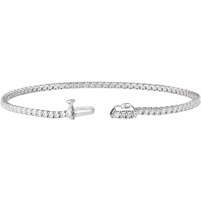 Princesse du Chateau №2, Diamond Tennis Bracelet