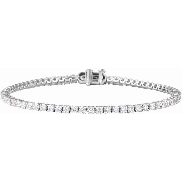 Princesse du Chateau №3 Diamond Tennis Bracelet by Beucher Paris
