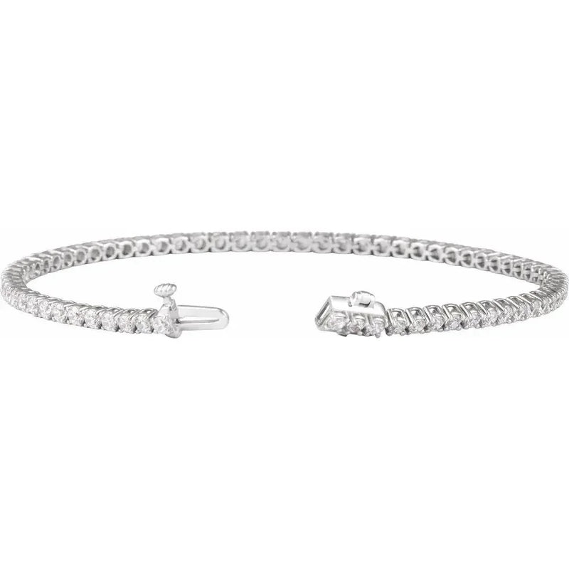 Princesse du Chateau №3, Diamond Tennis Bracelet