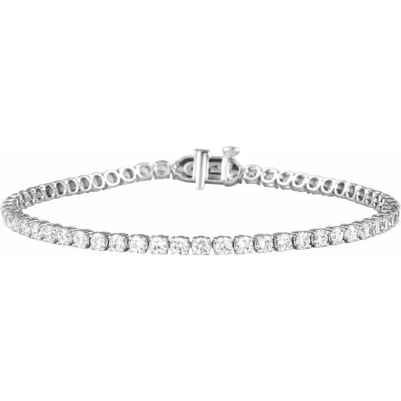 Princesse du Chateau №4, Diamond Tennis Bracelet