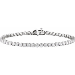 14K White Gold