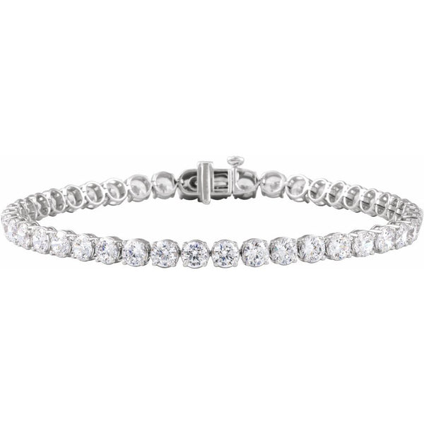 Princesse du Chateau №8 Diamond Tennis Bracelet by Beucher Paris