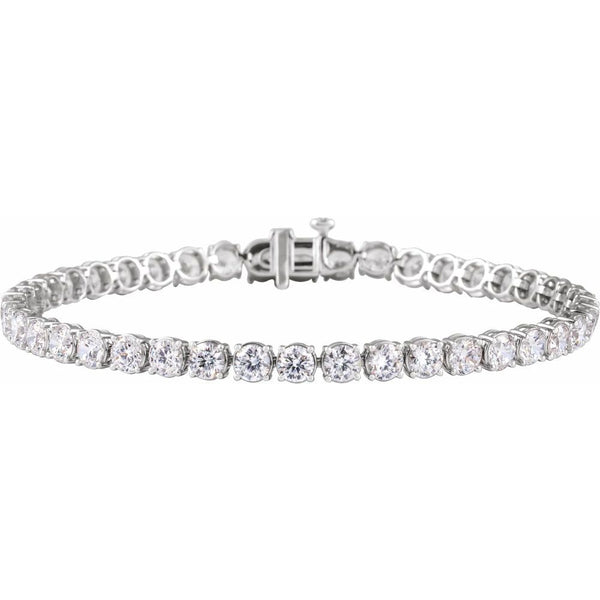 Beucher Paris Princesse du Chateau №9 diamond tennis bracelet in white gold