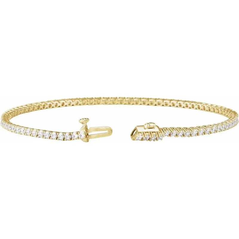 Princesse du Chateau №2, Diamond Tennis Bracelet