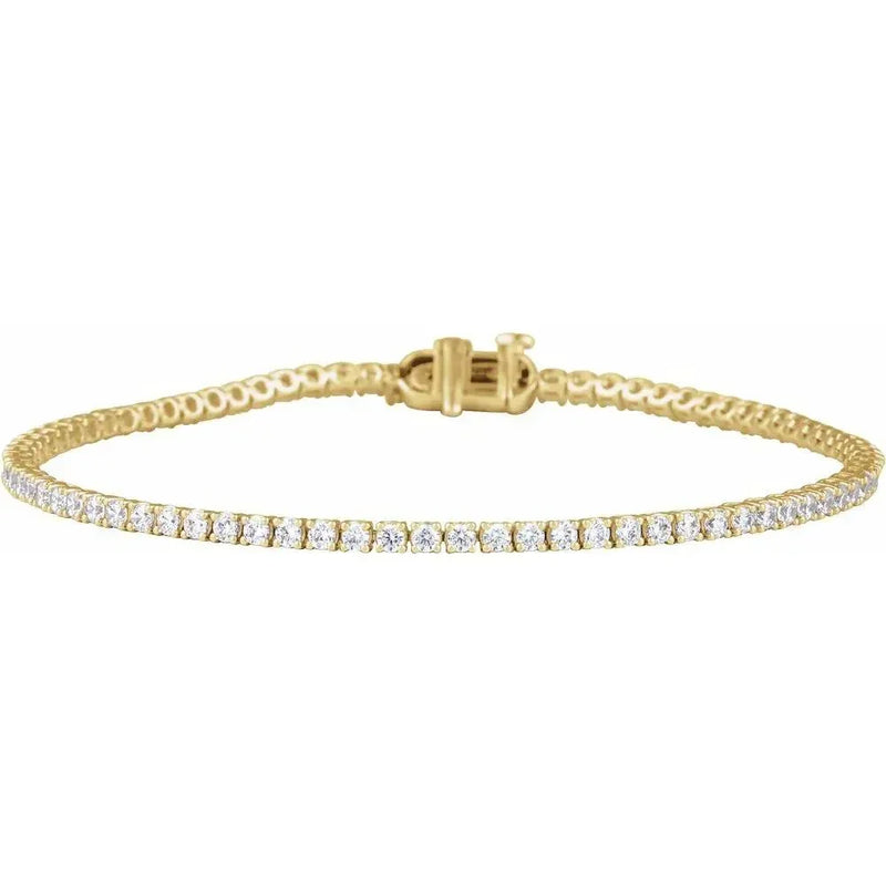 Princesse du Chateau №2, Diamond Tennis Bracelet