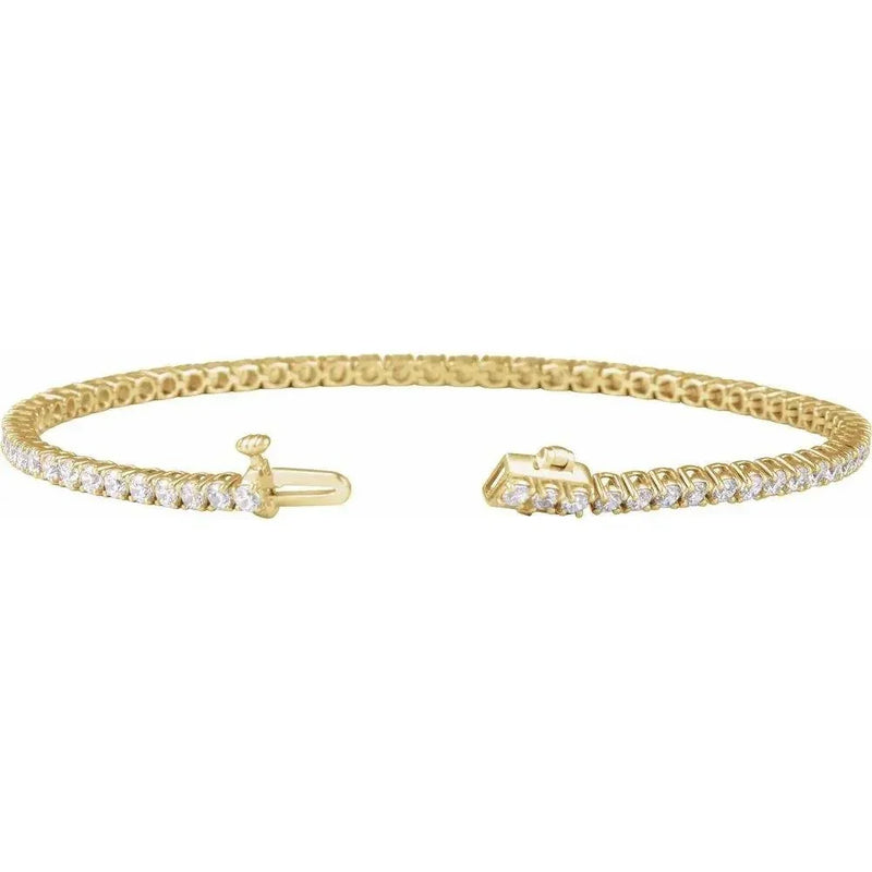 Princesse du Chateau №3, Diamond Tennis Bracelet