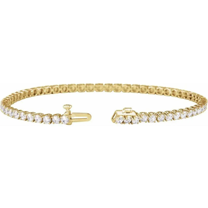 Princesse du Chateau №4, Diamond Tennis Bracelet