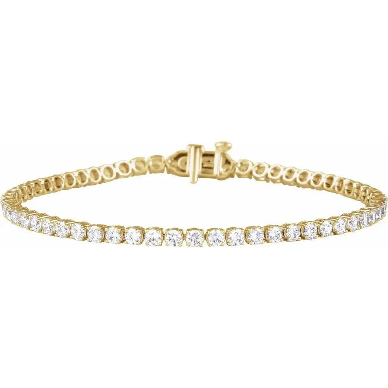 Princesse du Chateau №4, Diamond Tennis Bracelet