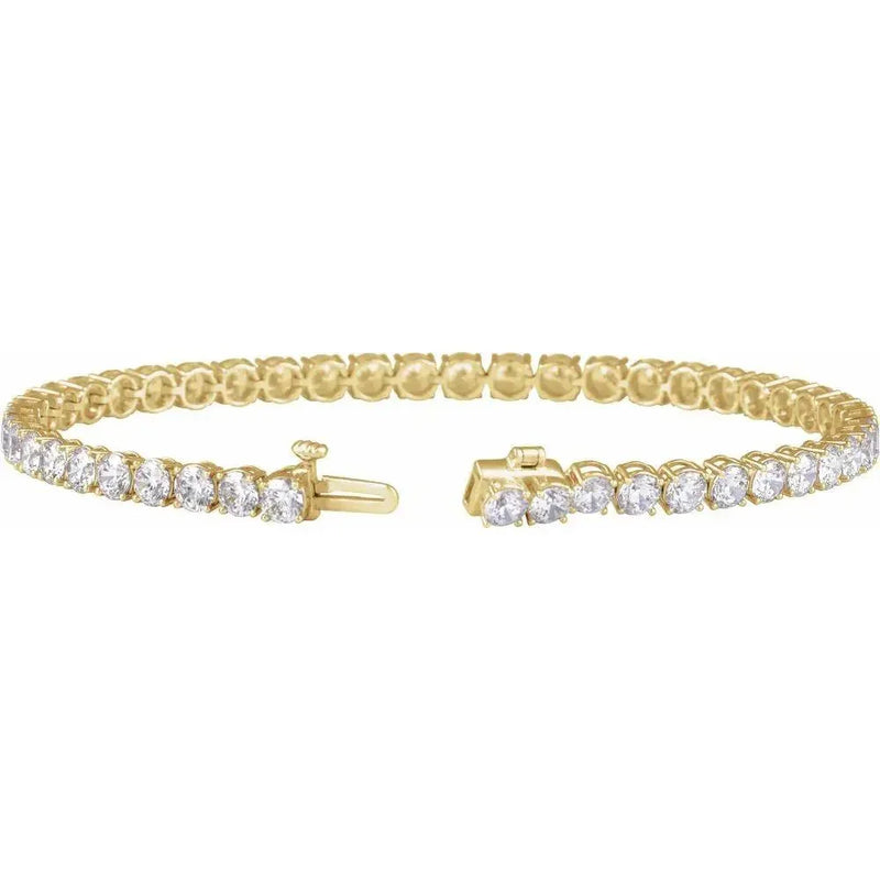 Princesse du Chateau №7, Diamond Tennis Bracelet