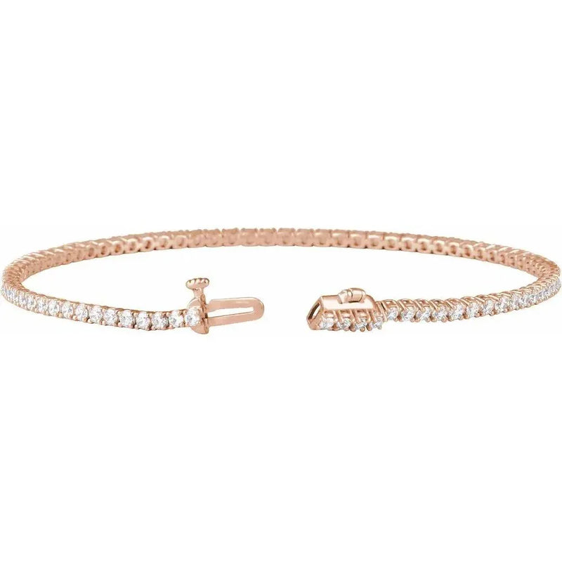 Princesse du Chateau №2, Diamond Tennis Bracelet