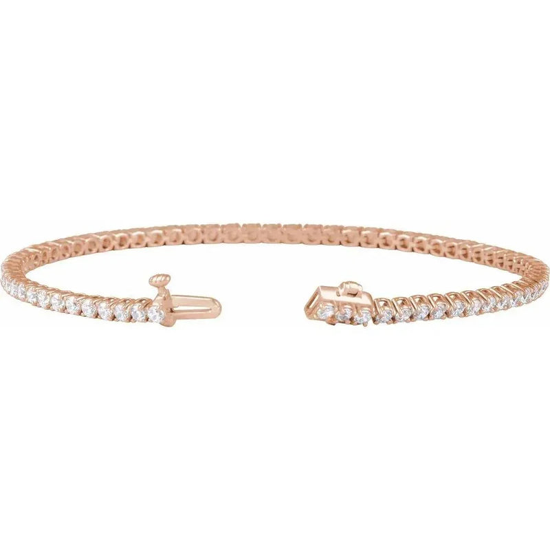 Princesse du Chateau №3, Diamond Tennis Bracelet