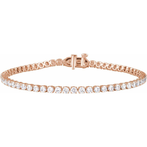 Beucher Paris Princesse du Chateau №4 Diamond Tennis Bracelet in rose gold