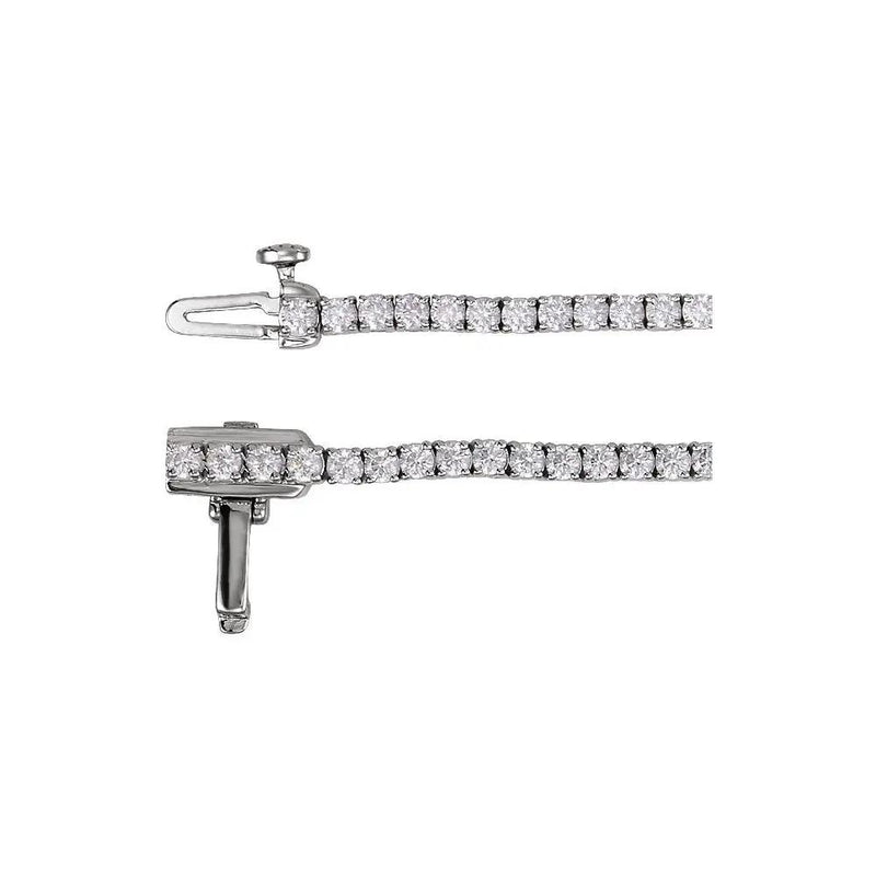 La Marquise de Montesquieu №3, Sapphire & Diamond Tennis Bracelet
