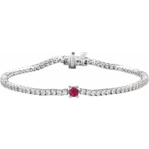 14K White Gold