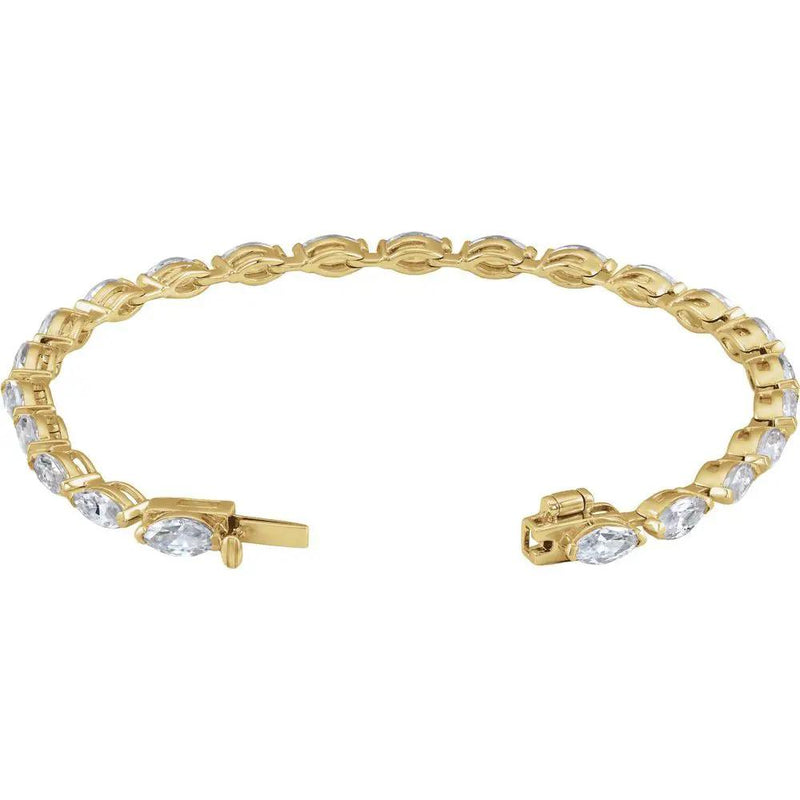 La Marquise de Charente, Marquise Diamonds Tennis Bracelet