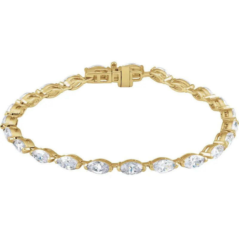 La Marquise de Charente, Marquise Diamonds Tennis Bracelet