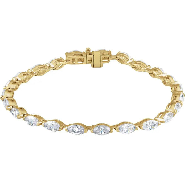 La Marquise de Charente, Marquise Diamonds Tennis Bracelet