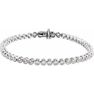 14K White Gold