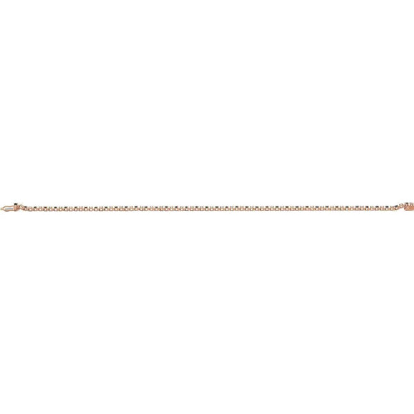 Lumière de Montmartre, Lab-Grown Blue Sapphire and Diamond Line Bracelet