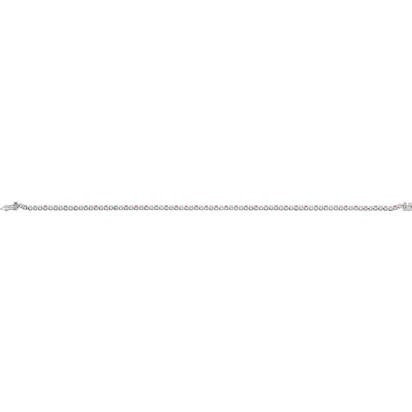 Les Rayons de Montmartre, 14K Rose Gold Lab-Grown Ruby Diamond Line Bracelet