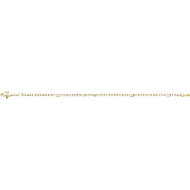 Étincelle de Montmartre, Lab-Grown Diamond Tennis Bracelet