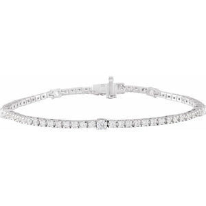 14K White Gold