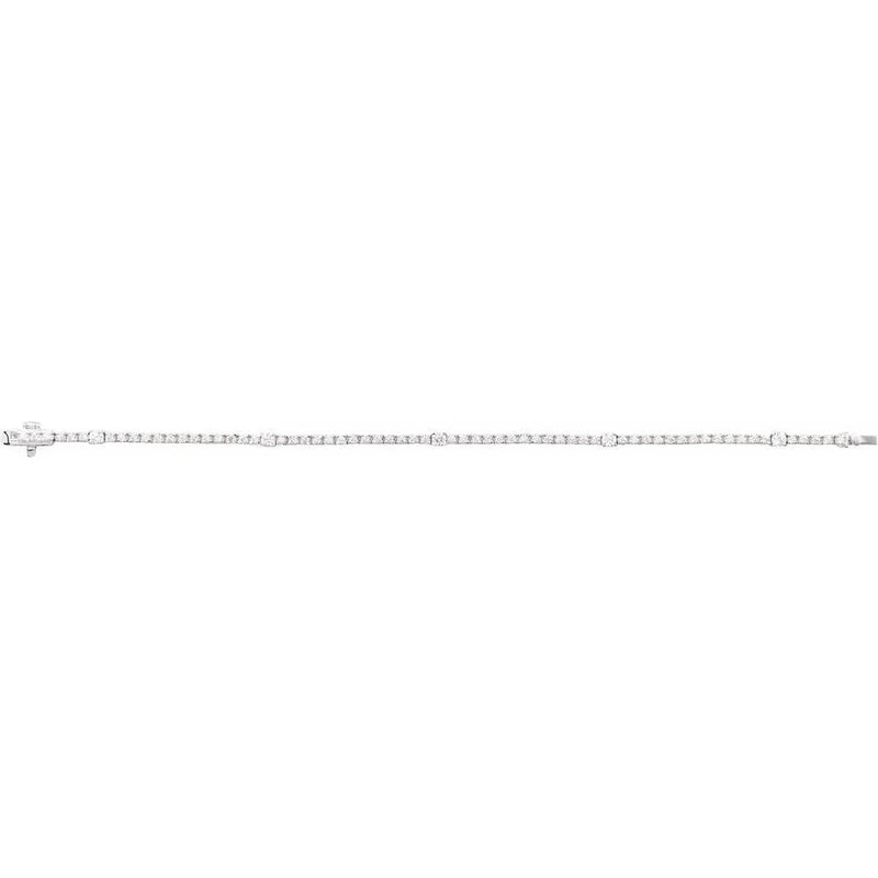 Étincelle de Montmartre, Lab-Grown Diamond Tennis Bracelet