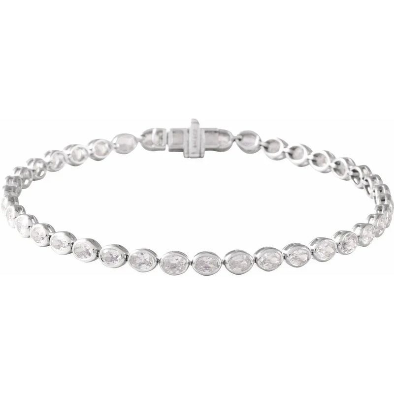 Scintille De Versailles, Yellow Gold Lab-Grown Diamond Tennis Bracelet