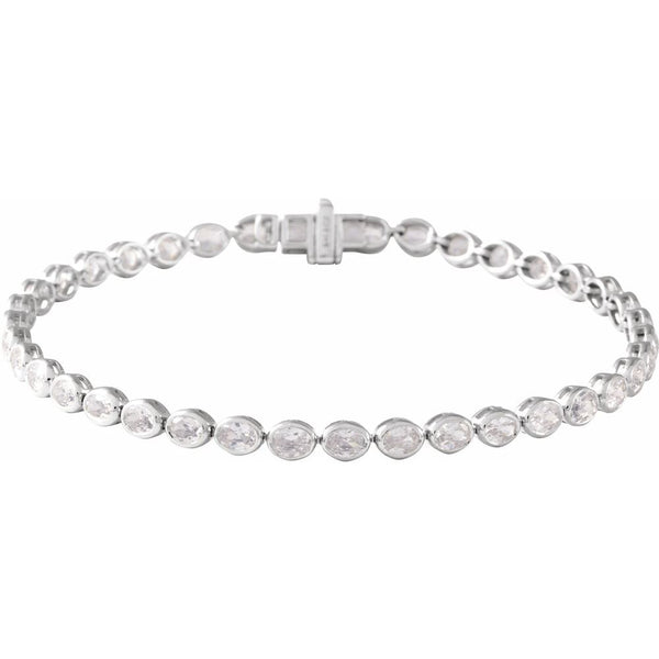 Scintille De Versailles, Yellow Gold Lab-Grown Diamond Tennis Bracelet